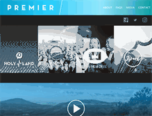 Tablet Screenshot of premier-experience.com